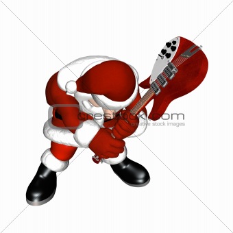Santa Guitar - Smash