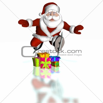 Santa Skating 2