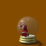 Santa Trapped in Snow Globe