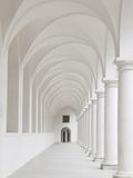 White colonnade