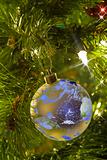 Earth as a Christmas Tree Ornament