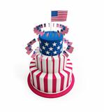 Cake for July 4th