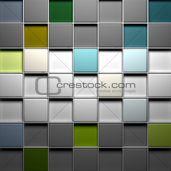 Colorful blocks structure background