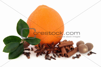 Spices and Orange Fruit