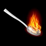 Spoon with Fire
