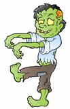 Cartoon zombie theme image 1