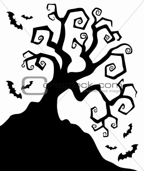 Spooky Tree Cartoon