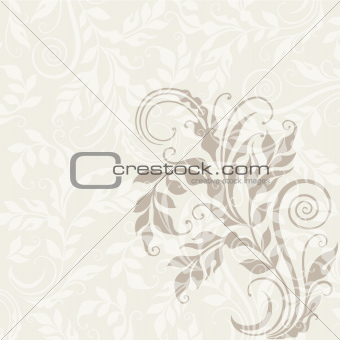 EPS10 decorative floral background