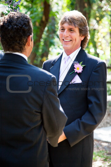 Gay Marriage - Handsome Groom