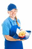 Teenage Fast Food Worker
