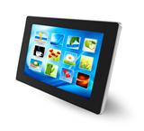 Tablet pc  with icons
