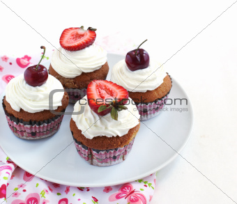 Berry Cupcakes