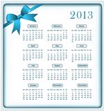 Calendar 2013 and bow