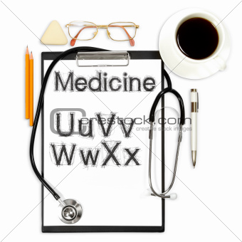 abstract medical background