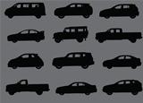 Cars silhouettes part 3