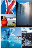 Montage Iceland Landscape People Outdoor Lifestyle