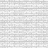 Seamless white brick wall