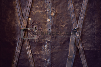 Copper door