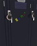School gym locker