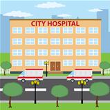 City hospital.