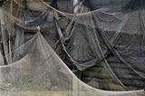 Old fishing nets.  