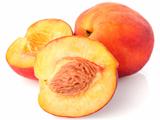 ripe juicy peach