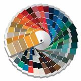 Color palette guide. 