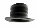 old Black top hat