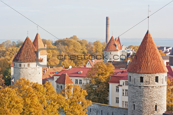 Tallinn wall towers