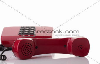 telephone and receiver