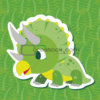 cute dinosaur sticker06