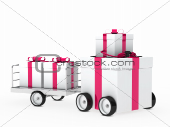 christmas gift vehicle
