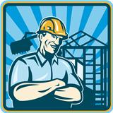 Construction Engineer Foreman Worker