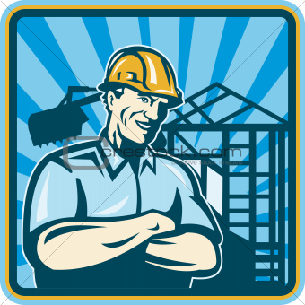 Construction Engineer Foreman Worker