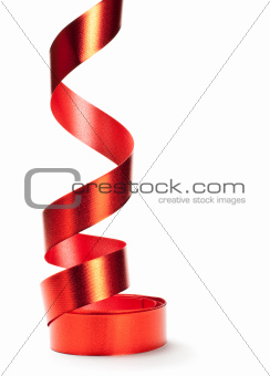 red ribbon falling down