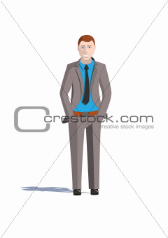 a guy in a suit