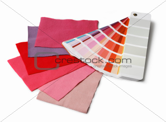 Color and fabric samples