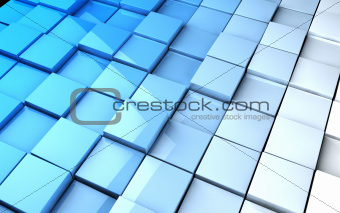 Wall tiles cubes background