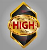 Premium quality product label
