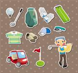 golf stickers