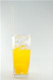 orange juice glass
