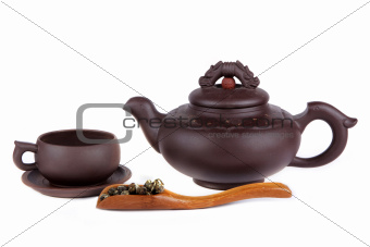  tea, cup and teapot