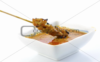 Delicious Satay chicken