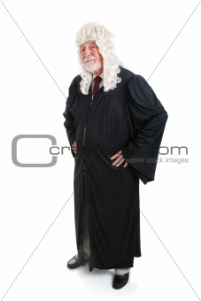 Judge in Wig - full body