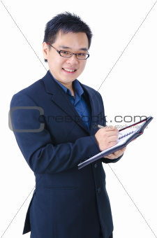 asian business writing