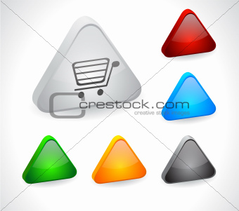 Color 3d buttons for web.