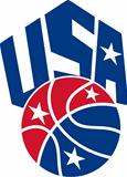United States USA American Basketball Ball
