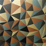 Brown gamut triangle patch surface. Abstract background, vector,