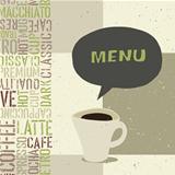 Coffeehouse menu template, vector, EPS8