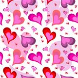 seamless valentine heart pattern